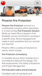 Mobile Screenshot of phoenixfireprotection.co.za